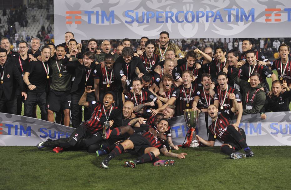Il Milan vince la Supercoppa. Ap